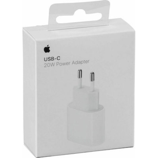 Apple Φορτιστής Χωρίς Καλώδιο με Θύρα USB-C 20W White