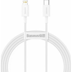 Baseus Superior USB-C to Lightning Cable 20W Λευκό 1.5m (CATLYS-B02)