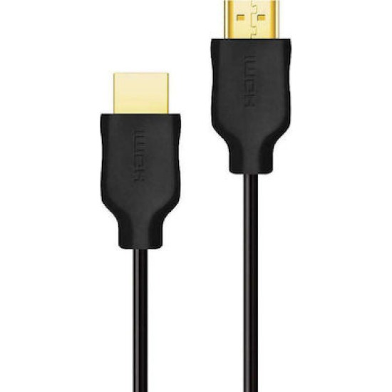 Philips HDMI 2.0 Cable HDMI male - HDMI male 5m Μαύρο