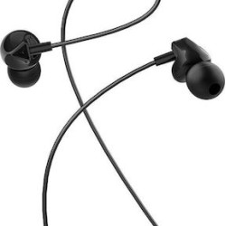 Hoco M60 In-ear Handsfree με Βύσμα 3.5mm Μαύρο