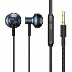 Baseus Encok H19 Earbuds Handsfree με Βύσμα 3.5mm Μαύρο