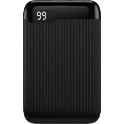Setty Power Bank 5000mAh με 2 Θύρες USB-A Μαύρο