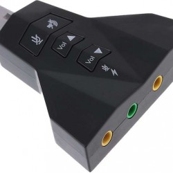 Powertech Εξωτερική USB Κάρτα Ήχου 7.1