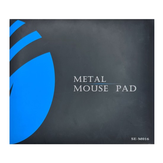 CT-MP24-AS Mouse Pad 246mm Ασημί/Μαύρο