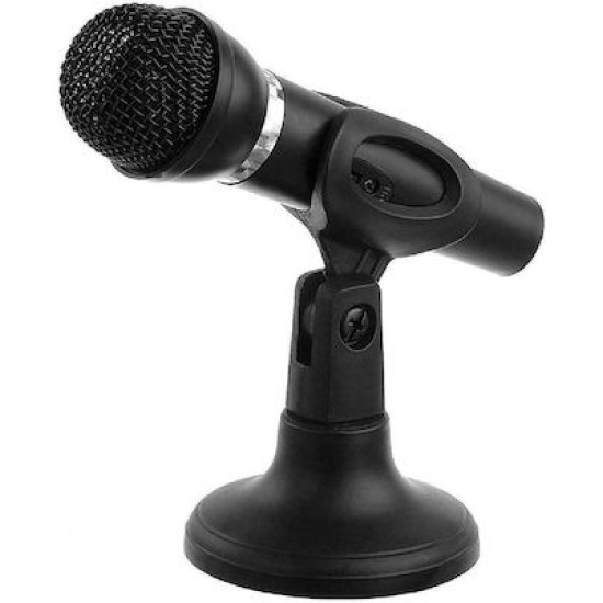 Powertech Δυναμικό Μικρόφωνο 3.5mm PT-859 Τοποθέτηση Shock Mounted/Clip On Φωνής