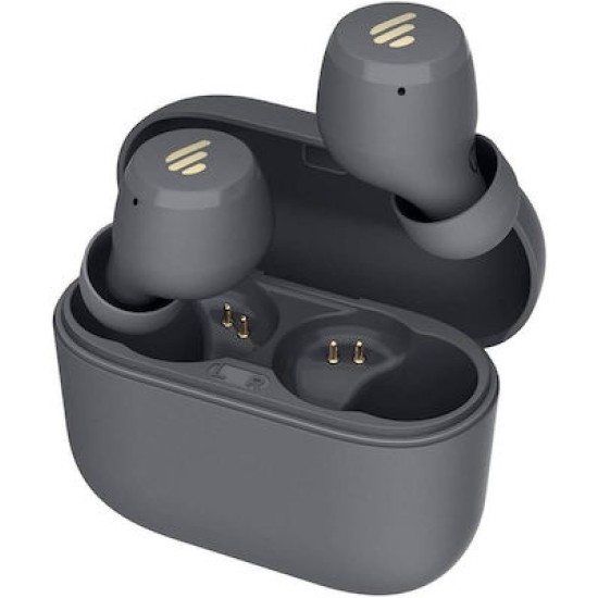 Edifier X3 Lite Earbud Bluetooth Handsfree Ακουστικά με Αντοχή στον Ιδρώτα και Θήκη Φόρτισης Γκρι