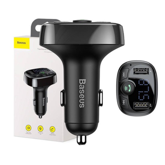 Baseus FM Transmitter Αυτοκινήτου με Bluetooth / MicroSD / USB