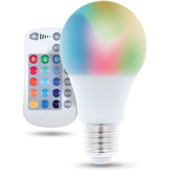 Forever Light Smart Λάμπα LED 9W για Ντουί E27 και Σχήμα A60 RGBW 720lm