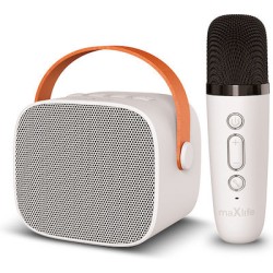 Maxlife Σύστημα Karaoke με Ασύρματo Μικρόφωνo MXKS-100 σε Λευκό Χρώμα