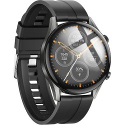 Hoco Y7 Pro Aluminium Smartwatch με Παλμογράφο (Γκρι)