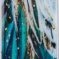 Θήκη TPU Gold Glam Apple iPhone 11 (6.1") Feathers