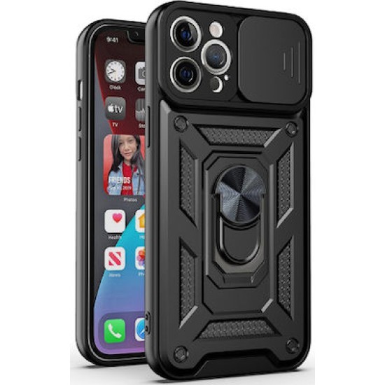 Defender Slide case for iPhone 13 Pro 6,1" black