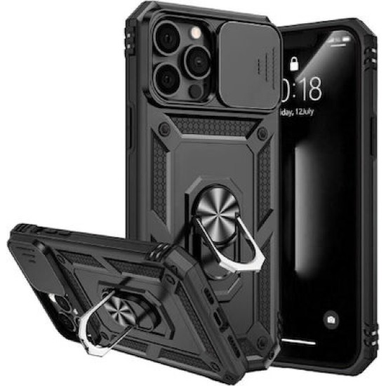 Defender Slide case for iPhone 13 Pro Max 6,7" black