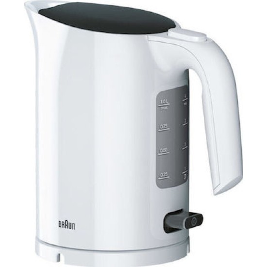 Braun Purease Βραστήρας 1lt 2200W  Άσπρο