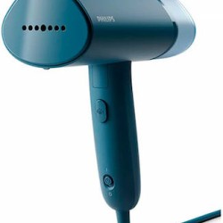 Ατμοκαθαριστής Ρούχων Χειρός Philips STH3000/20 1000W με Δοχείο 100ml Μπλε