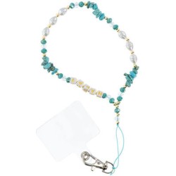 Pendant Λουράκι Καρπού για Κινητά Μπλε