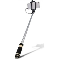 Setty Mini Selfie Stick με Καλώδιο Μαύρο