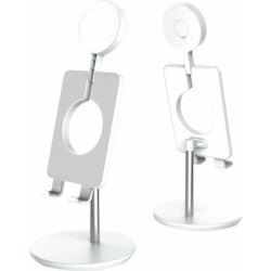 Digipower Shine Light Stand Βάση Γραφείου για Κινητό σε Λευκό χρώμα