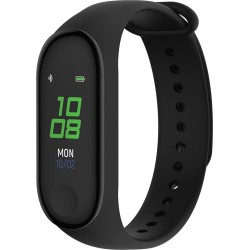 Forever SB-50 Activity Tracker με Παλμογράφο Μαύρο