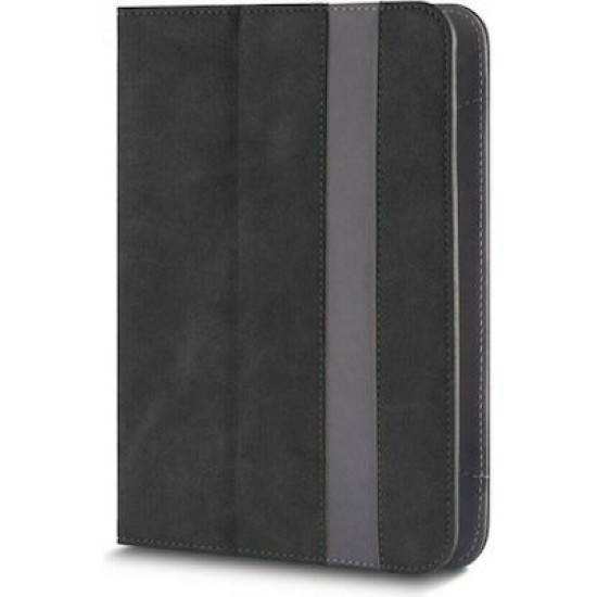 Fantasia Flip Cover Δερματίνης Μαύρο (Universal 9-10.1")