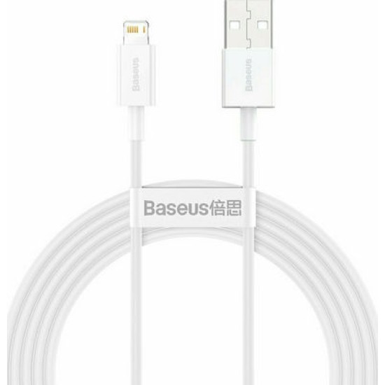 Baseus Superior Series USB to Lightning Cable Λευκό 2m 