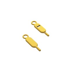 Μπρελόκ Needle For Sim Card Κίτρινο