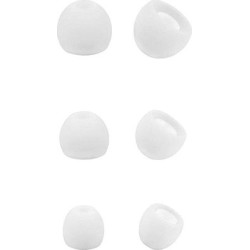 Rubbers for Earphones (3 Size in Set) White