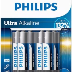 Philips Ultra Αλκαλικές Μπαταρίες AA 1.5V 6τμχ