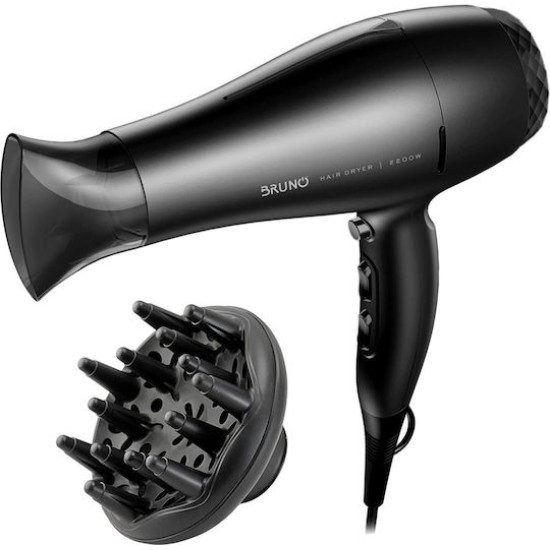 Bruno Πιστολάκι Μαλλιών με Φυσούνα 2200W