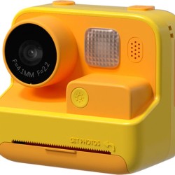 Picocici K27 Παιδική Φωτογραφική Μηχανή 26MP Full HD (1080p) με Θερμική Εκτύπωση Κίτρινη