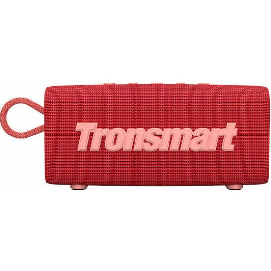 Tronsmart Trip Αδιάβροχο Ηχείο Bluetooth 10W με Διάρκεια Μπαταρίας έως 20 ώρες Κόκκινο