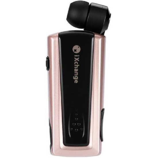 iXchange UA27 In-ear Bluetooth Handsfree Ακουστικό Πέτου Χρυσό