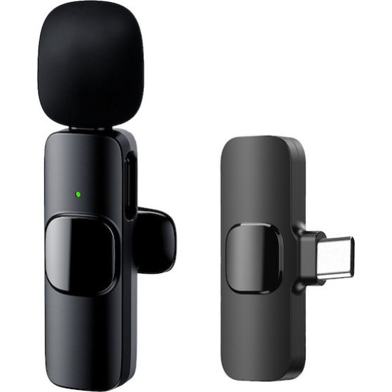 Apexel APL-MIC003 Ασύρματο Μικρόφωνο Δημοσιογραφικό