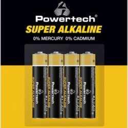 Powertech Super Αλκαλικές Μπαταρίες AAA 1.5V 4τμχ