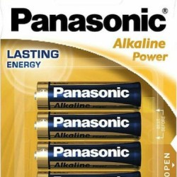 Panasonic Alkaline Power Μπαταρίες AA 1.5V 4τμχ
