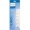 Philips Πολύπριζο 5 Θέσεων με 2 USB-A, Διακόπτη και Καλώδιο 2m