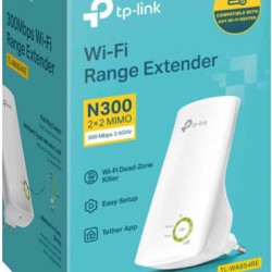 TP-LINK TL-WA854RE v4 WiFi Extender Single Band (2.4GHz) 300Mbps