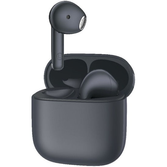 Edifier X2 Plus Earbud Bluetooth Handsfree Ακουστικά με Αντοχή στον Ιδρώτα και Θήκη Φόρτισης Γκρι