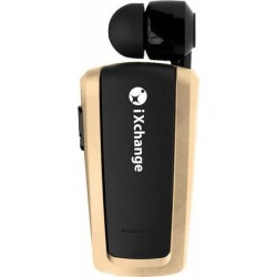 MINI iXchange UA-25 In-ear Bluetooth Handsfree Ακουστικό Πέτου Χρυσό