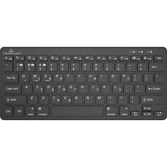 Powertech PT-1153 Ασύρματο Bluetooth Πληκτρολόγιο Ελληνικό Powertech PT-1153 Ασύρματο Bluetooth Πληκτρολόγιο Ελληνικό