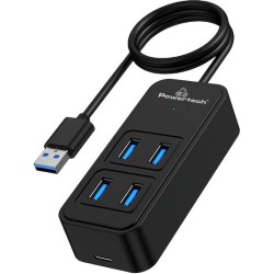 Powertech USB 3.2 Hub 5 Θυρών με σύνδεση USB-A