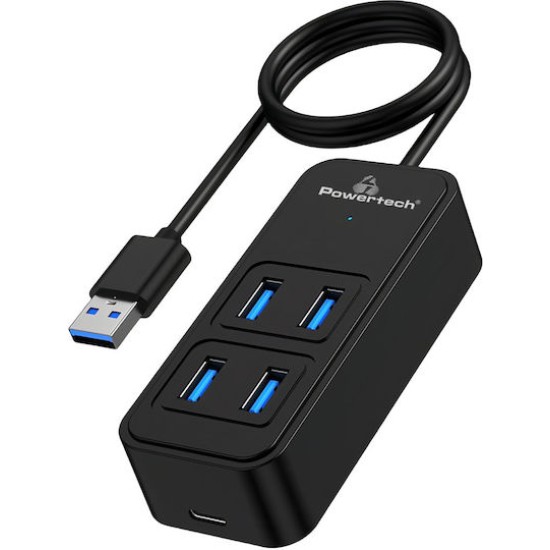 Powertech USB 3.2 Hub 5 Θυρών με σύνδεση USB-A