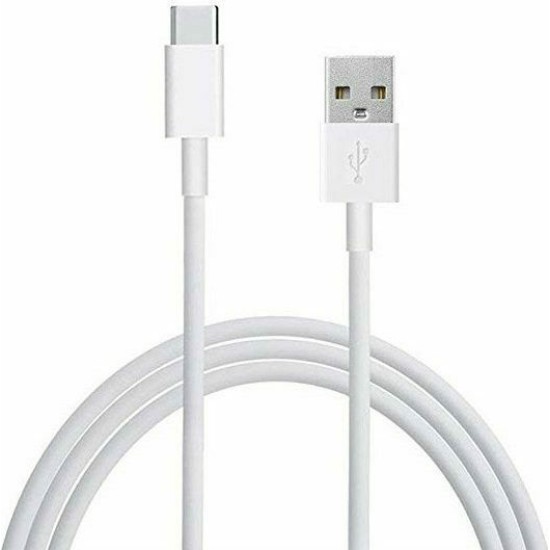 Xiaomi USB 2.0 Cable USB-C male - USB-A Λευκό 1m (SJV4102TY Bulk)