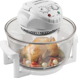 Esperanza Φουρνάκι Ρομπότ 12lt με Λάμπα Αλογόνου Λευκό