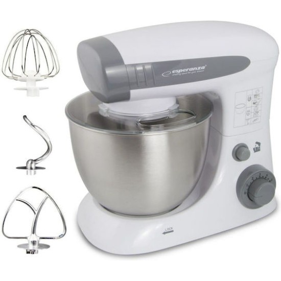 Esperanza Κουζινομηχανή 800W με Ανοξείδωτο Κάδο 4lt