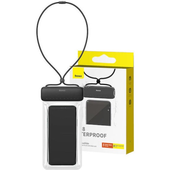 Baseus AquaGlide Αδιάβροχη Θήκη έως 7.2" Μαύρο P60263700113-00