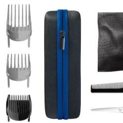 Philips Series 7000 Σετ Επαναφορτιζόμενης Κουρευτικής Μηχανής Μαύρο HC7650/15