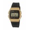 Casio Ψηφιακό  Ρολόι 35mm Μπαταρίας με Μαύρο Καουτσούκ Λουράκι