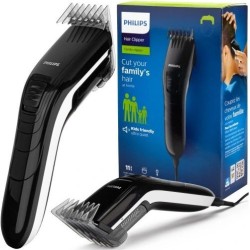 Philips Family Hair Clipper Κουρευτική Μηχανή Ρεύματος Black QC5115/15