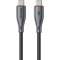 WK USB 2.0 Cable USB-C male - USB-C 65W Μαύρο 1m 250913